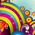 vector art rainbow